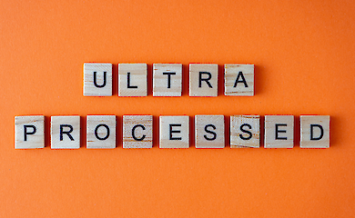 Title slide on ultra-processed food